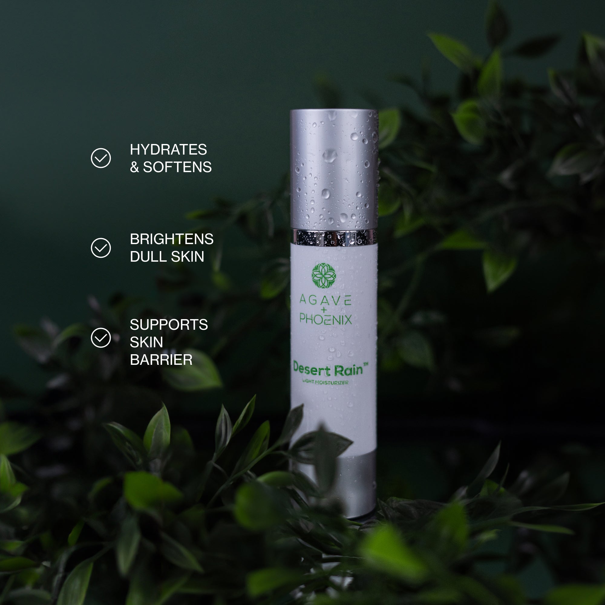 Desert rain - hydrates and softens, brightens dull skin and supports skin barrier.